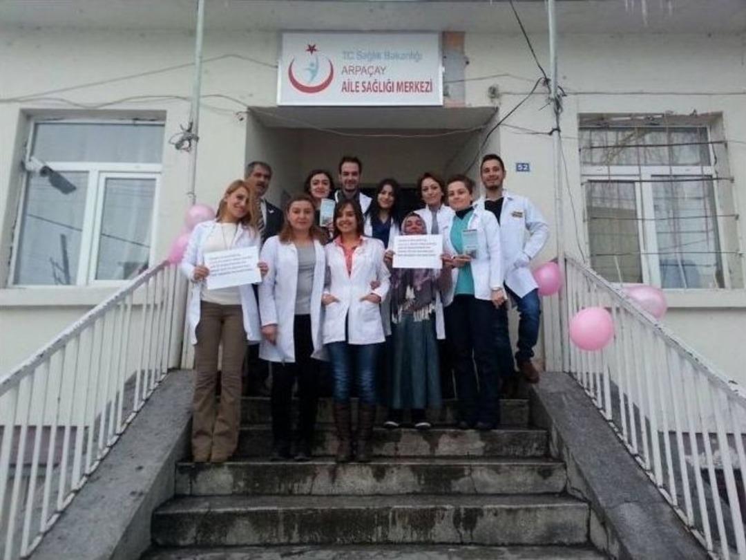 Arpa&ccedil;ay&rsquo;da Kanser Hastalığı Farkındalık &Ccedil;alışmaları