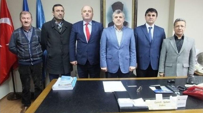 Sara&ccedil; Demir Yol-iş Sendikasını Ziyaret Etti