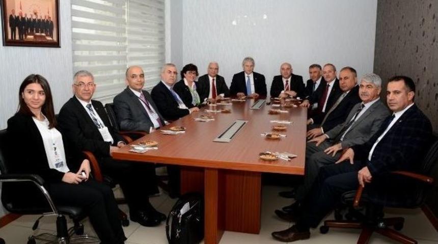 Ege B&ouml;lgesi Sanayi Odası Y&ouml;neticilerinden Atb&rsquo;ye Ziyaret