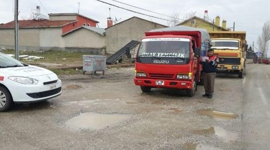 Jandarma&rsquo;dan Tonaj Kontrol&uuml;