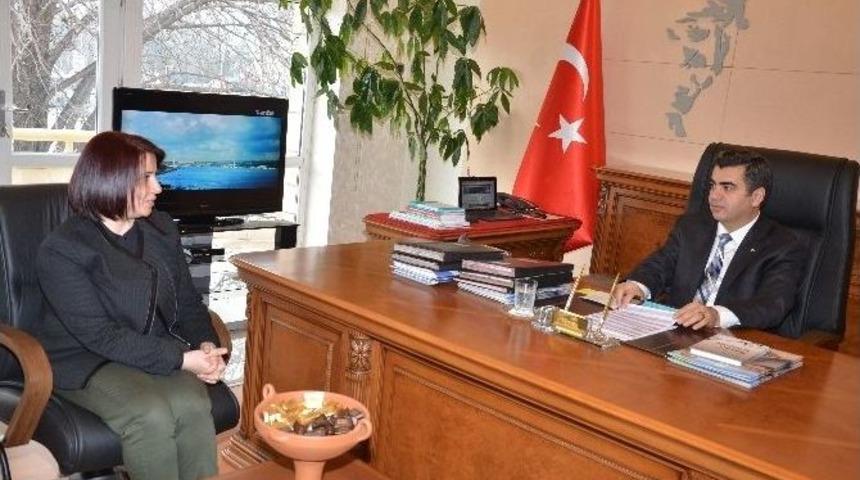 Kayseri Kent Konseyi Kadın Meclisi&rsquo;nden Vali D&uuml;zg&uuml;n&rsquo;e Ziyaret
