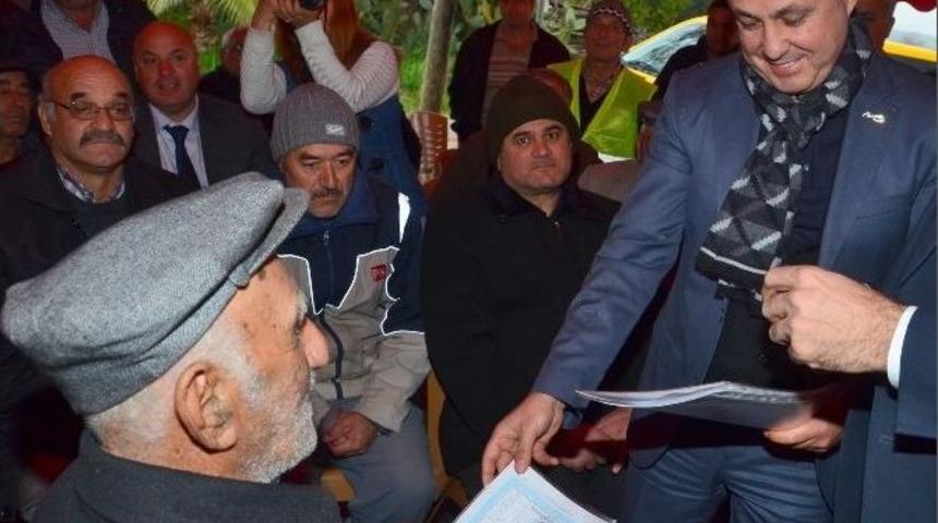 Manavgat&rsquo;ta Tapu Sevinci