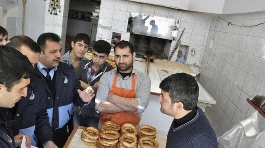 G&uuml;r&uuml;n&rsquo;de Zabıta Ekipleri Fırınları Denetledi
