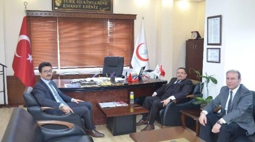 Kaymakam Atlamaz&rsquo;dan Sağlık Kuruluşlarına Ziyaret