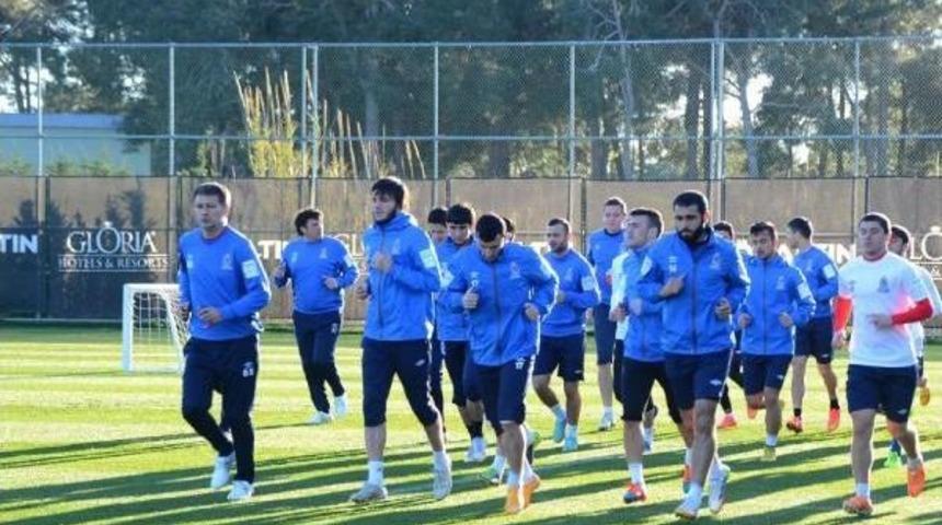 Azerbaycan A Milli Futbol Takımı Antalya'da