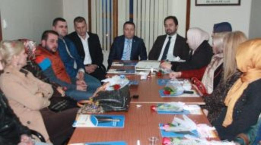 Sarıoğlu Ak&ccedil;akoca Teşkilatını Ziyaret Etti