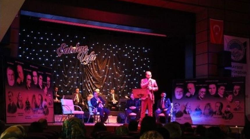 B&uuml;y&uuml;kşehir&rsquo;den &rsquo;şairlere Vefa&rsquo; Gecesi