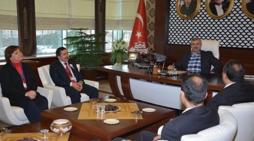 K&ouml;rfez Vergi Dairesi Y&ouml;netiminden Baran&rsquo;a Ziyaret