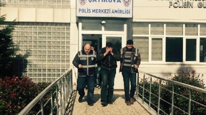 Otomobil &Ccedil;alan 3 Ş&uuml;pheli Yakalandı