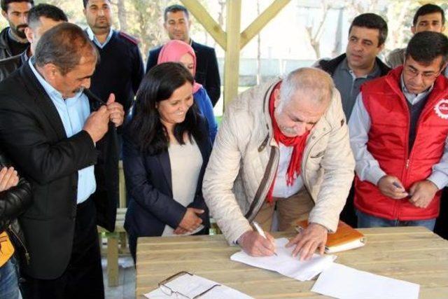 Silopi'de Belediye Iş Sözleşmesinde Kuma Getiren Işçiye Ücret Cezası