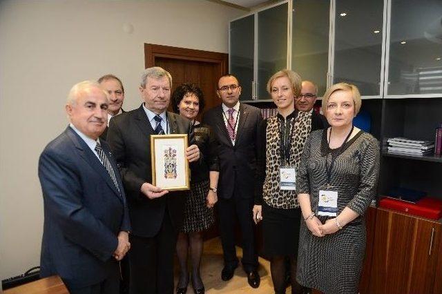 Polonya Heyetinden Edirne Valisi Şahin’e Ziyaret