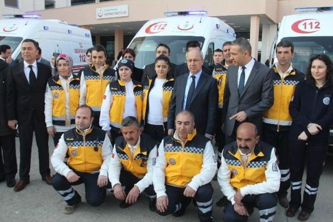 Sağlık Bakanlığı&rsquo;ndan Iğdır&rsquo;a 5 Yeni Ambulans