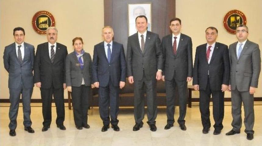 Vali Erdal Ata&rsquo;dan Gso&rsquo;ya Veda Ziyareti