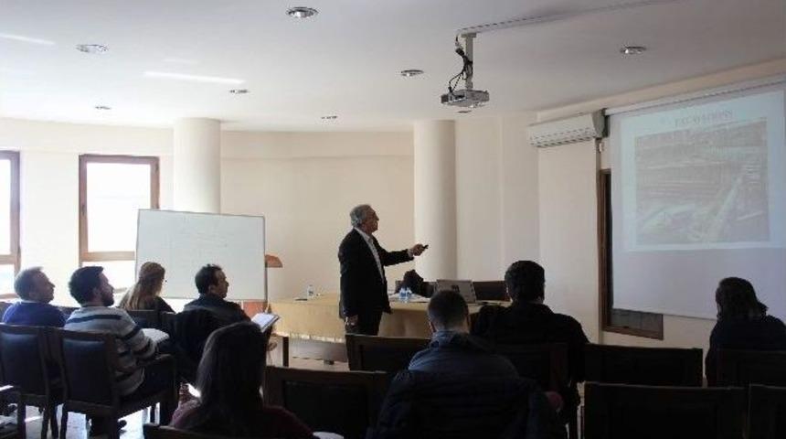 İnşaat M&uuml;hendislerine Geoteknik Kursu