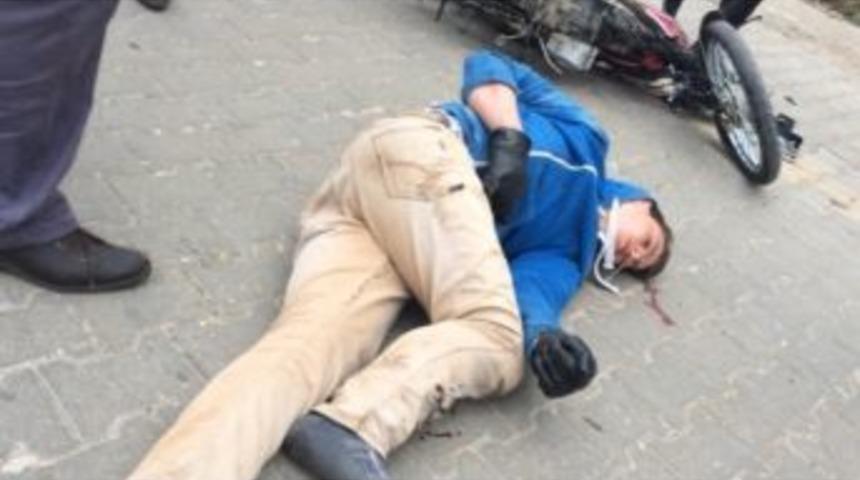 Pazarcık&rsquo;ta Trafik Kazası: 1 Yaralı