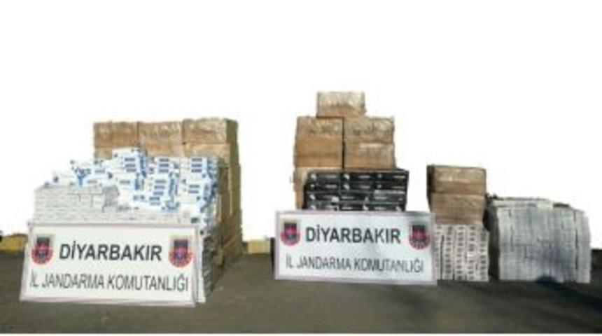 Diyarbakır&rsquo;da 39 Bin Paket Ka&ccedil;ak Sigara Ele Ge&ccedil;irildi