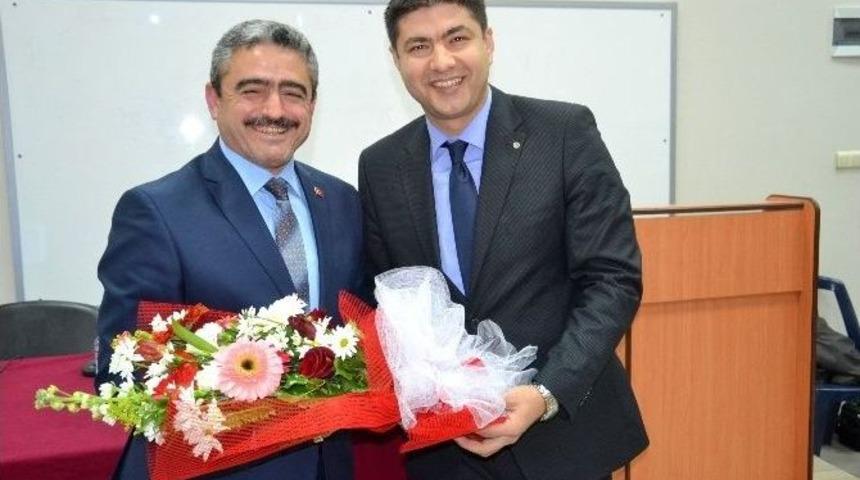 Başkan Alıcık, Akvaryumdan Denize S&ouml;yleşilerinde Konuştu