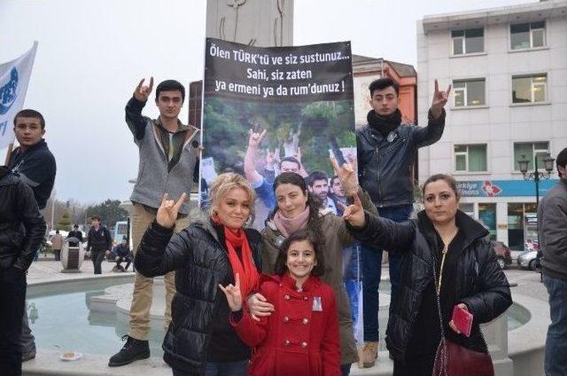 Fatsa Ülkü Ocakları’ndan ’fırat Yılmaz Çakıroğlu’ Tepkisi