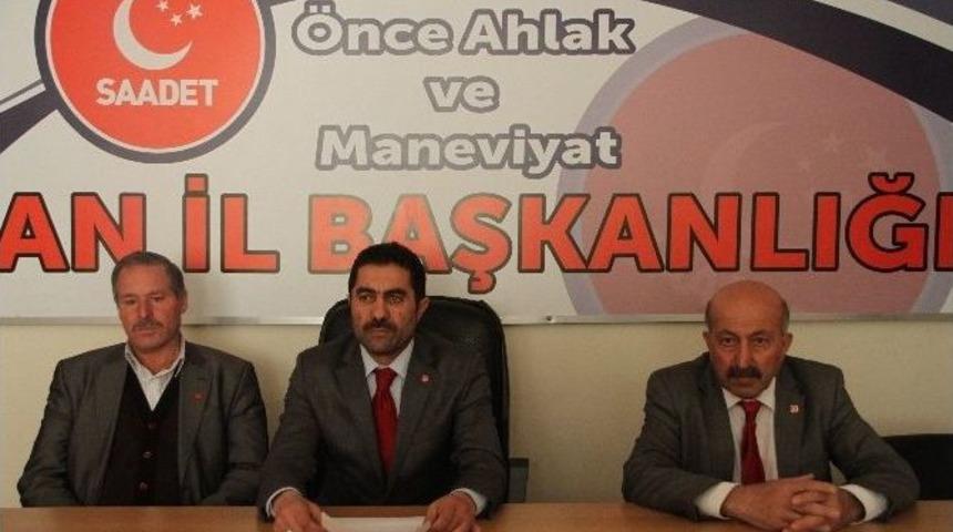 Saadet Partisi&rsquo;nden Aday Adaylığı Başvuruları Başladı