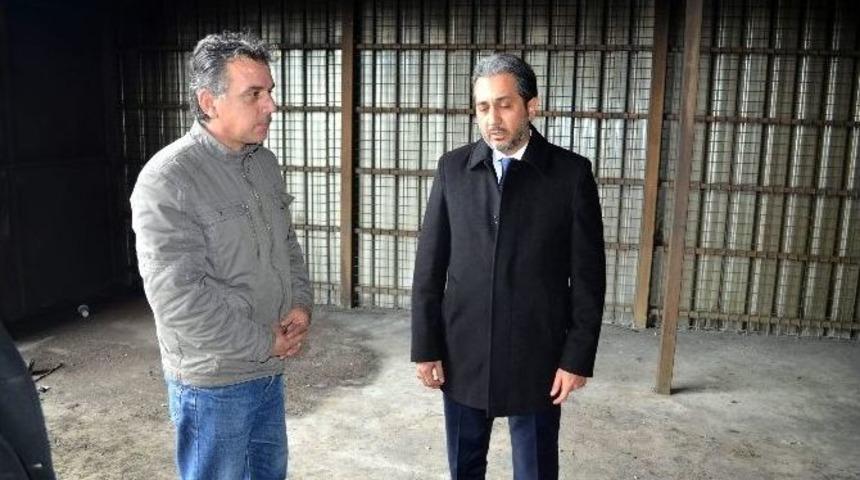 Atay&rsquo;dan İşyeri Yanan Aksekili&rsquo;ye Ge&ccedil;miş Olsun Ziyareti