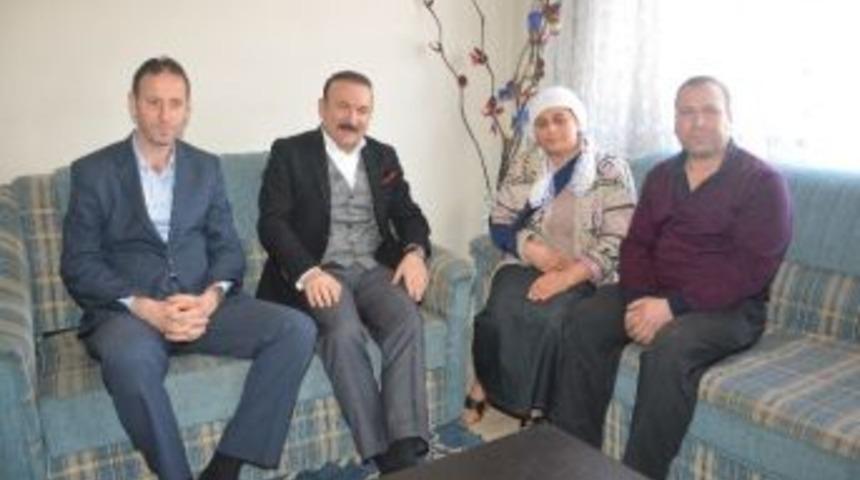 Başkan Doğan, Hasta Ziyaretinde