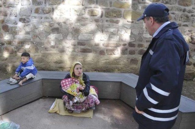 Zabıta, Suriyeli Dilencileri Yakalayıp Kayıt Altına Aldı