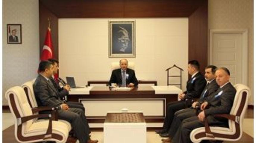 Defterdarlık&rsquo;tan Vali Azizoğluna Ziyaret