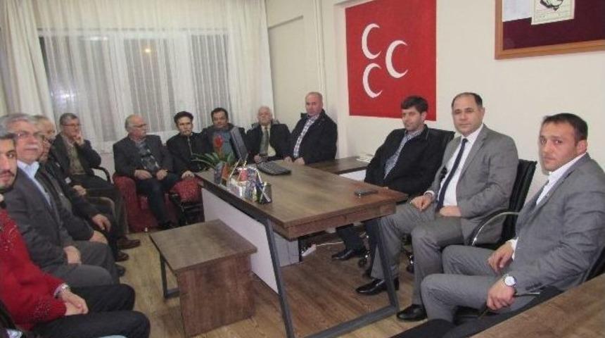 Mhp Milletvekili Aday Adayı Mehmet Ali &Ccedil;etin&rsquo;den Yenice&rsquo;ye Ziyaret