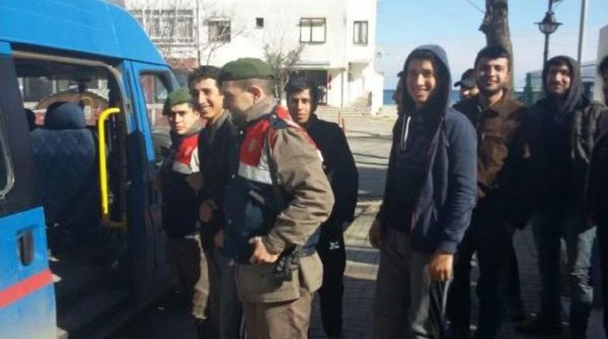 Tekirdağ&rsquo;Da 23 Suriyeli Ka&ccedil;ak Iş&ccedil;i Yakalandı
