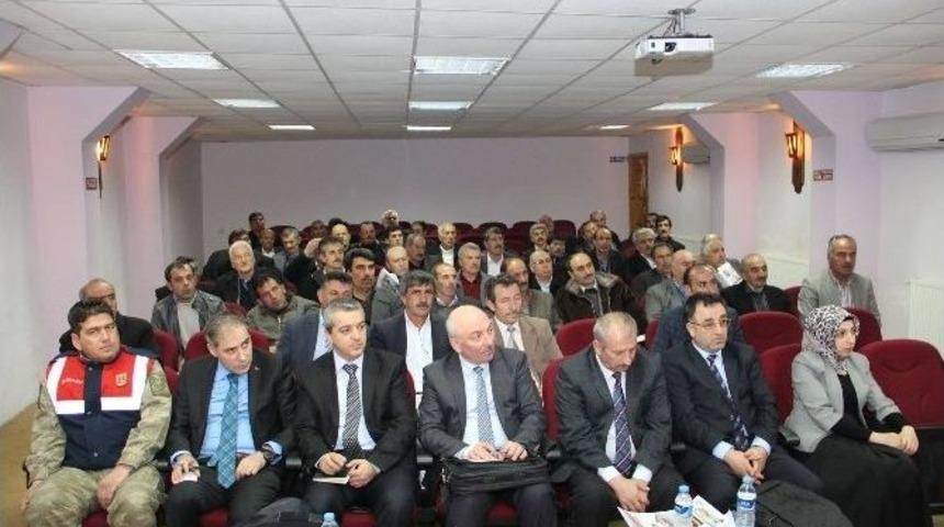 Kaymakam Zengin, Genişletilmiş Değerlendirme Toplantında Konuştu