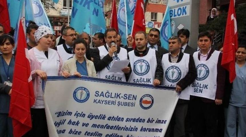 Sağlık-sen Kayseri Şube Başkanı Mahmut Faruk Doğan: