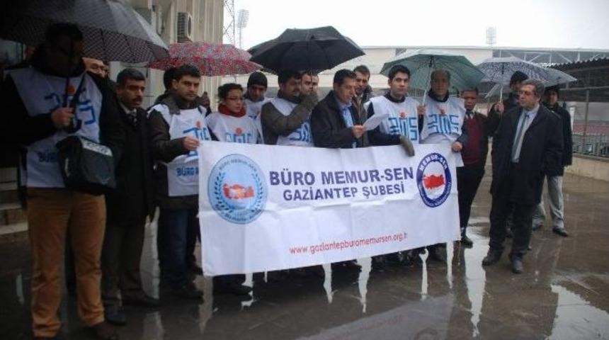 B&uuml;ro Memur-sen Kamu &Ccedil;alışanlarının Haklarını İstedi