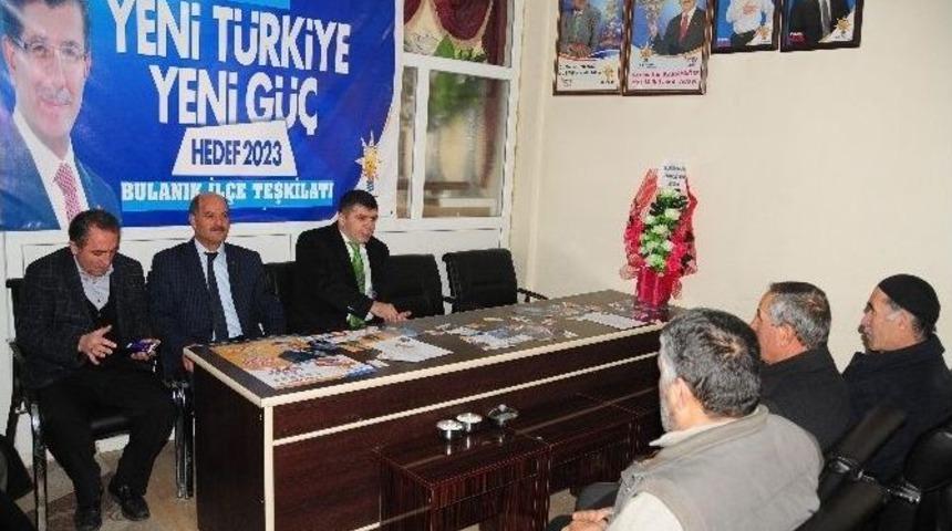 Ak Parti Aday Adayı Cengiz &Ccedil;alışmalarını S&uuml;rd&uuml;r&uuml;yor