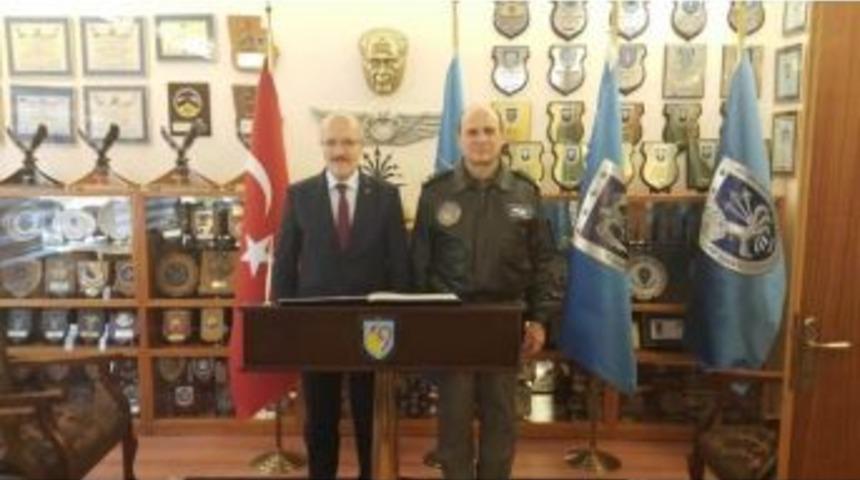 Başkan Kafaoğlu’ndan Komutana Taziye Ziyareti