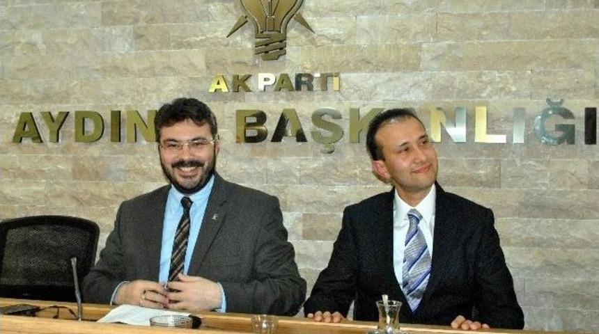 Hakan &Ccedil;ağlar Er&uuml;rker&rsquo;den Aydın Ak Parti&rsquo;ye Ziyaret