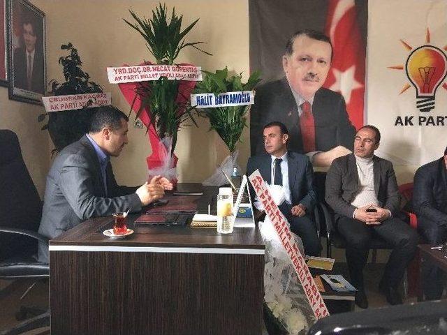 Ak Parti Van Milletvekili Aday Adayı Eyüp Kızıltaş’tan Çatak Ve Gevaş İlçelerine Ziyaret