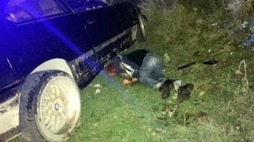 Yeni Aldığı Otomobille U&ccedil;uruma Yuvarlanıp &Ouml;ld&uuml;