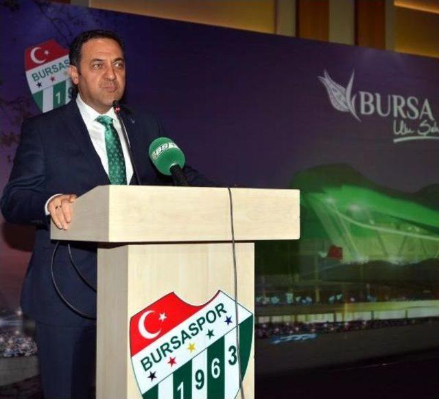 Bursaspor Timsah Arena'yı Işadamlarına Tanıttı