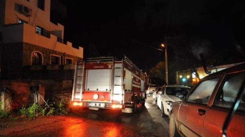 Bodrum&rsquo;da Baca Yangını Paniğe Neden Oldu