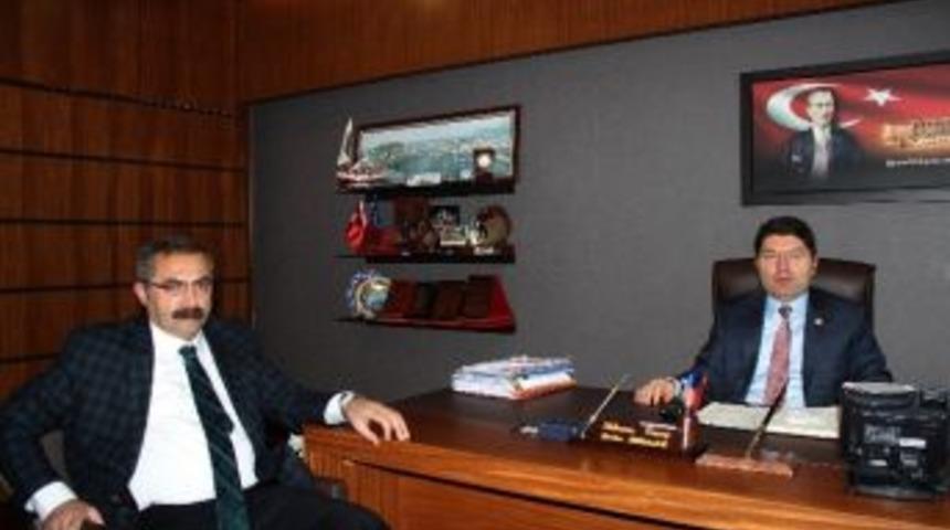 Gmis Başkanı Hakkı Arslan Milletvekili Tun&ccedil;&rsquo;u Ziyaret Etti