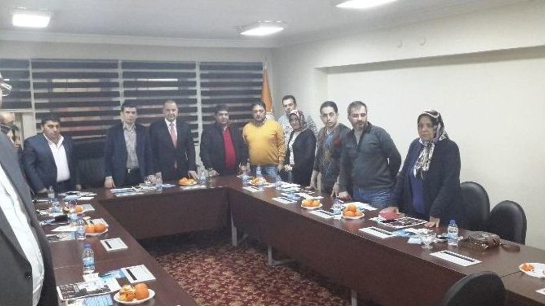 Aydın, İl&ccedil;e Teşkilatları Ve Stk Ziyaretlerini S&uuml;rd&uuml;r&uuml;yor