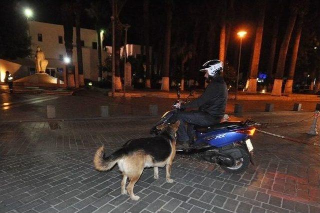 Motosiklet Sürücülerine Zor Anlar Yaşatıyor