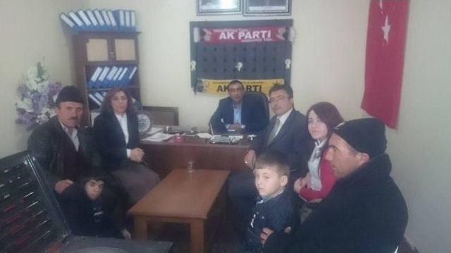 Ak Parti Erzurum Milletvekili Aday Adayı Ağar İlçe Turunda