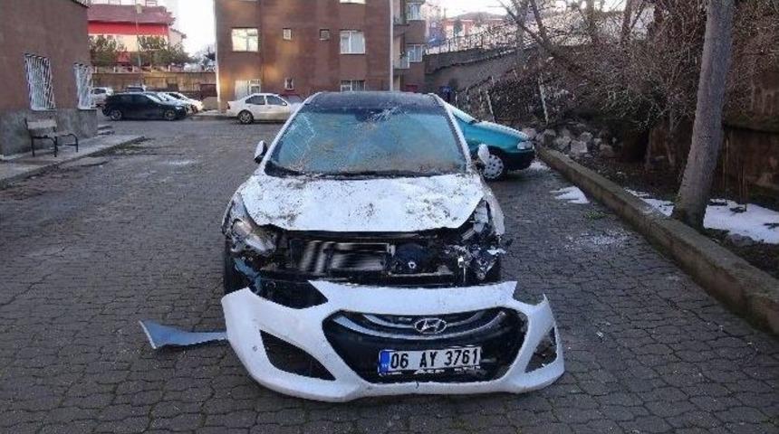 Yozgat&rsquo;ta Kar Ve Yağmur Suları İstinat Duvarının Yıkılmasına Sebep Oldu