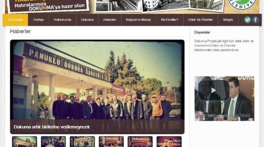 Dokuma İ&ccedil;in Web Sayfası Kuruldu
