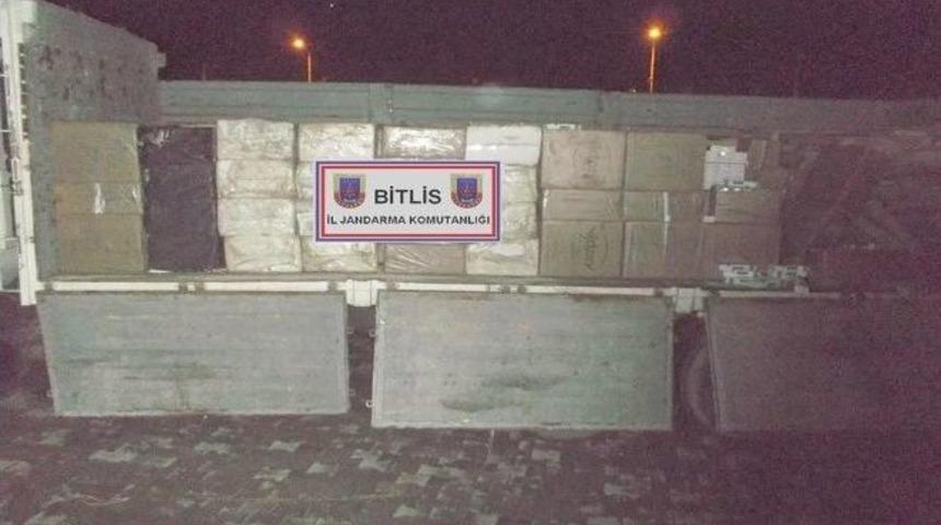 Ahlat&rsquo;ta Ka&ccedil;ak Sigara Operasyonu