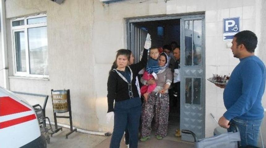 &Uuml;&ccedil; Kardeş Yangında Mahsur Kaldı