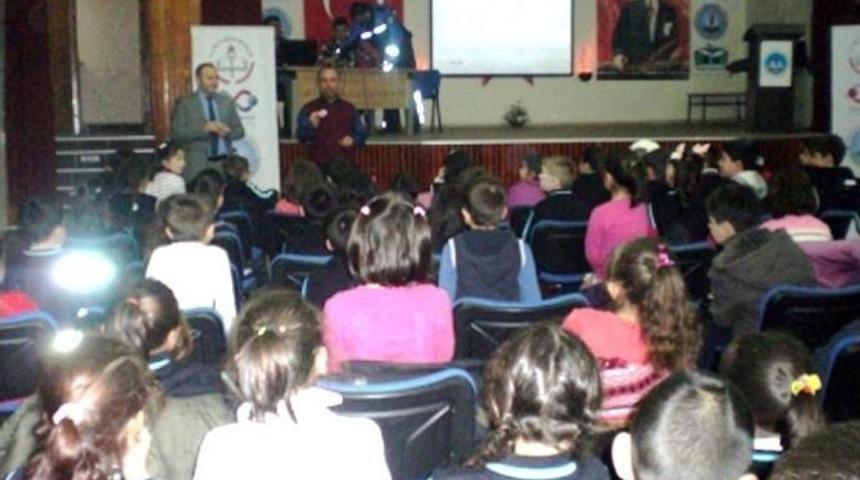 Gediz&rsquo;de Miniklere Trafik Eğitimi Semineri
