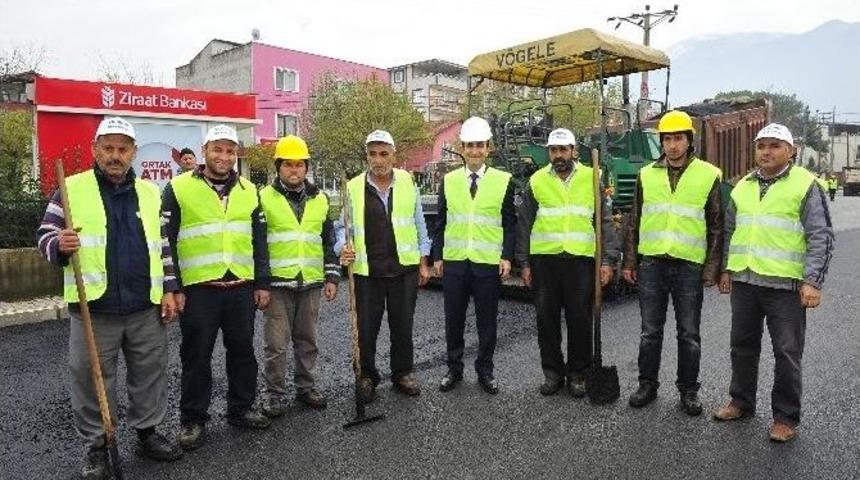 Yıldırım&rsquo;da 55 Bin Ton Asfalt D&ouml;k&uuml;ld&uuml;