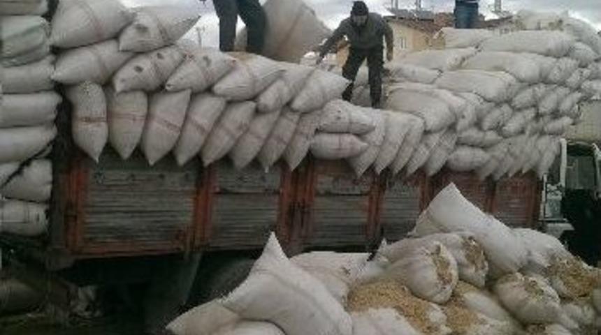 Saman Y&uuml;kl&uuml; Kamyonda 60 Kilo Esrar Ele Ge&ccedil;irildi